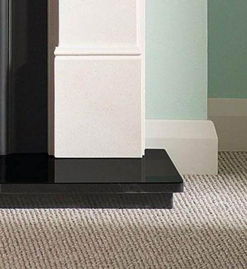 black granite hearth black granite hearth