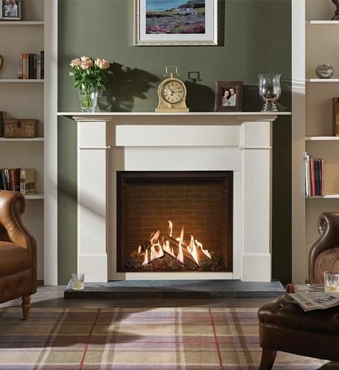 Gas fire Gas fire